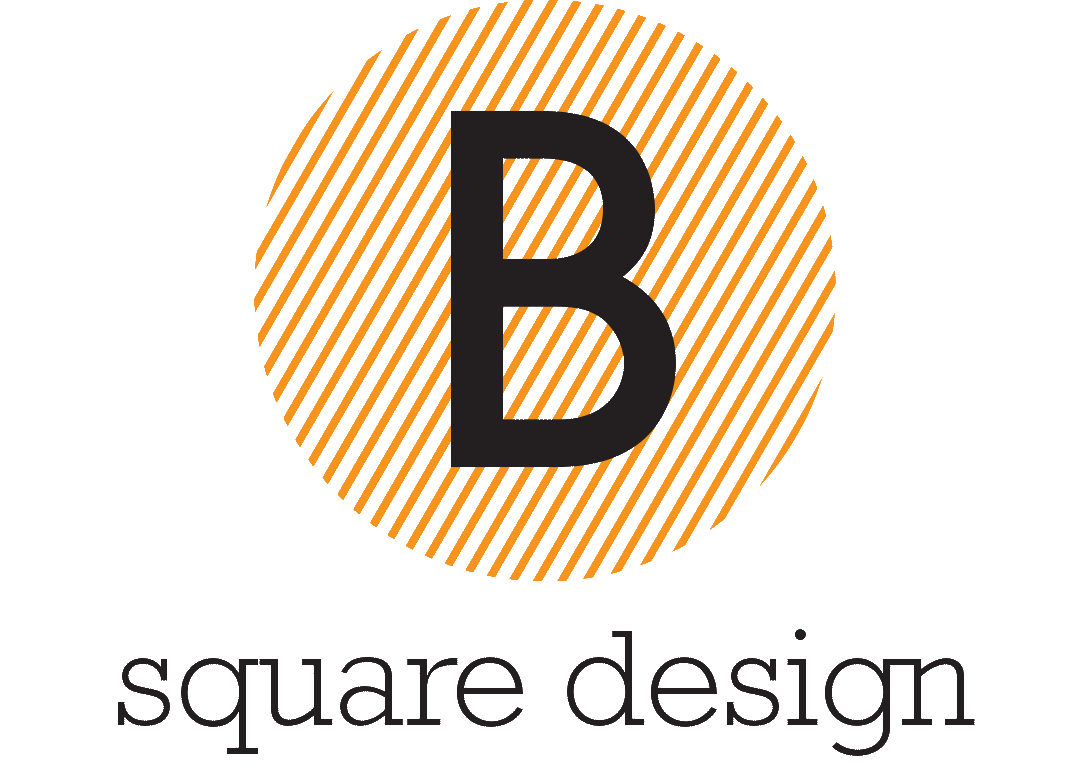 Logo B square design studio